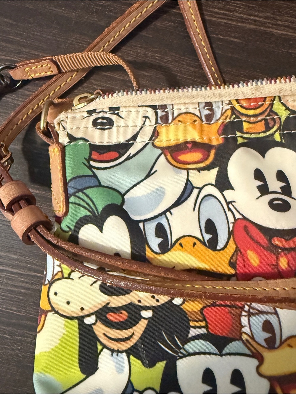 Disney Dooney & Bourke Characters Crossbody Bag in Multicolor - Picture 6 of 6